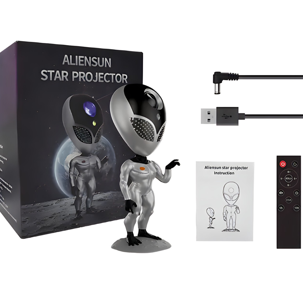 Galaxy projektor - Alien lampa za zvezdano nebo